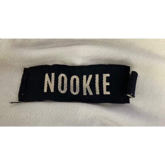 Nookie 'Smoke Show' Sliver Open Back Mini Dress Size XS - Picture 4 of 4